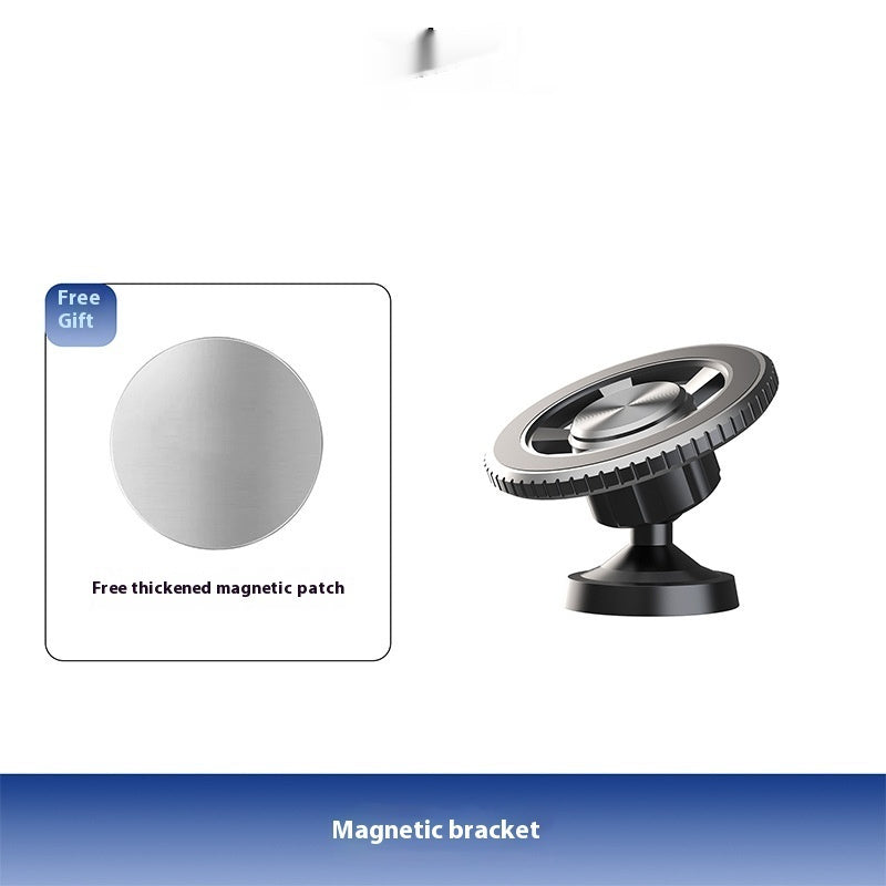 Aluminum Alloy Double Magnetic Gym Spinning Treadmill Lazy Phone Holder