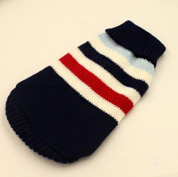 Manufacturers Selling Dog Clothes Pet Dogsweater Sweater Knitted Winter Clothes Teddy Bichon Puppy