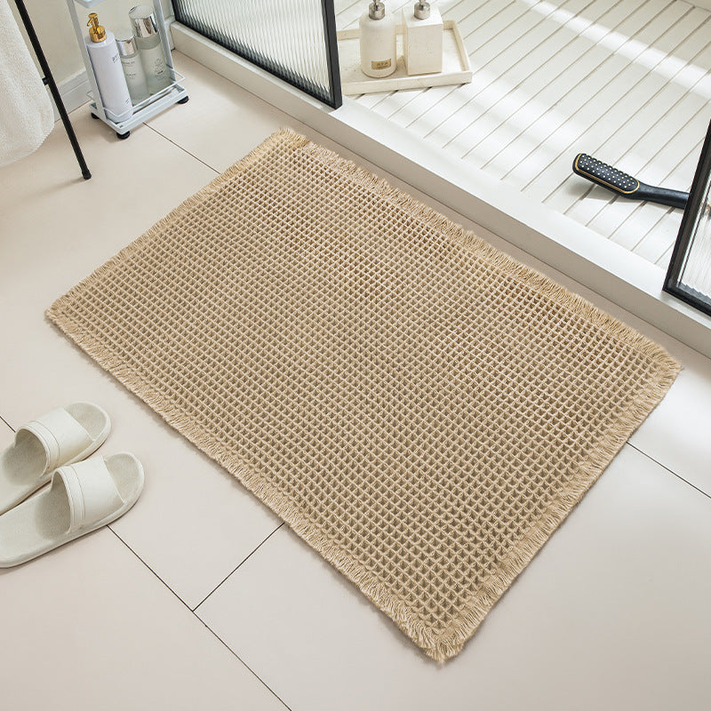 Absorbent Non-slip Bathroom Floor Easy To Clean Carpet