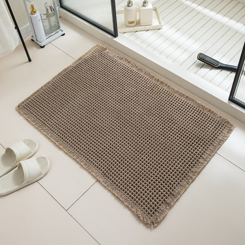 Absorbent Non-slip Bathroom Floor Easy To Clean Carpet