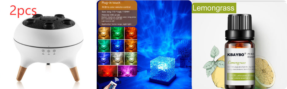 Ultrasonic Jellyfish Humidifier – Smart Aroma Diffuser