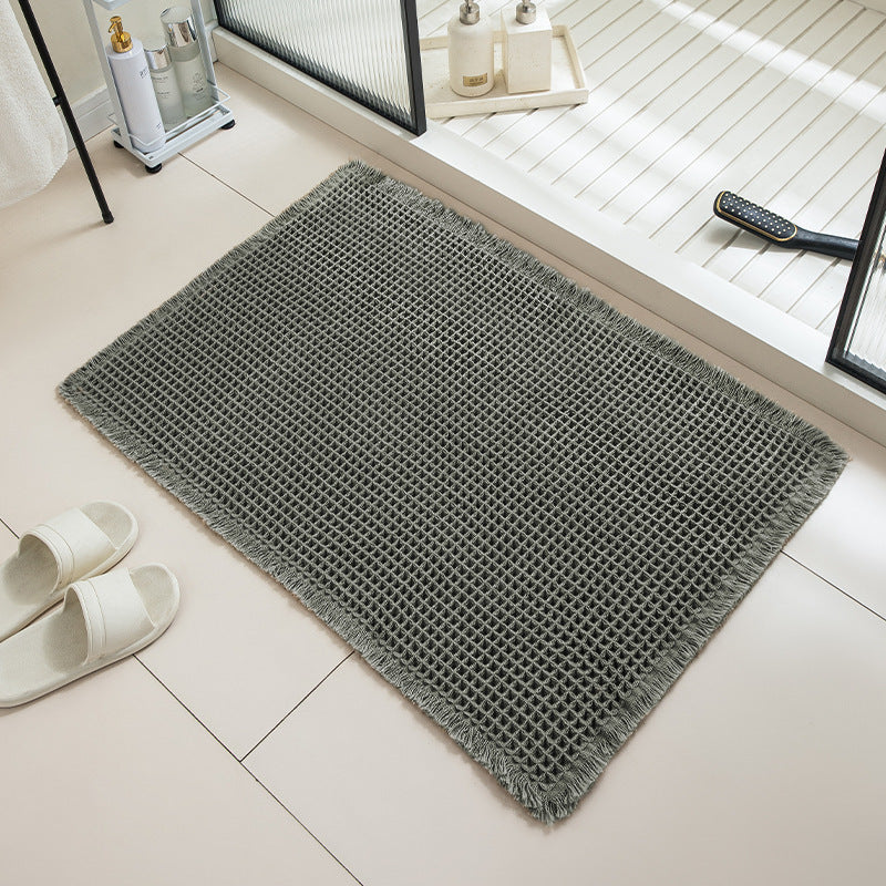 Absorbent Non-slip Bathroom Floor Easy To Clean Carpet