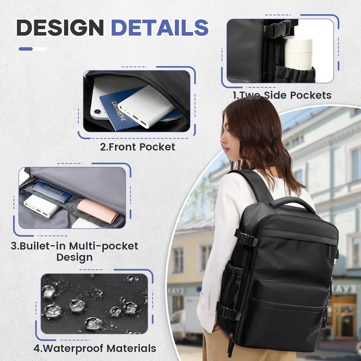 Compression Travel Backpack