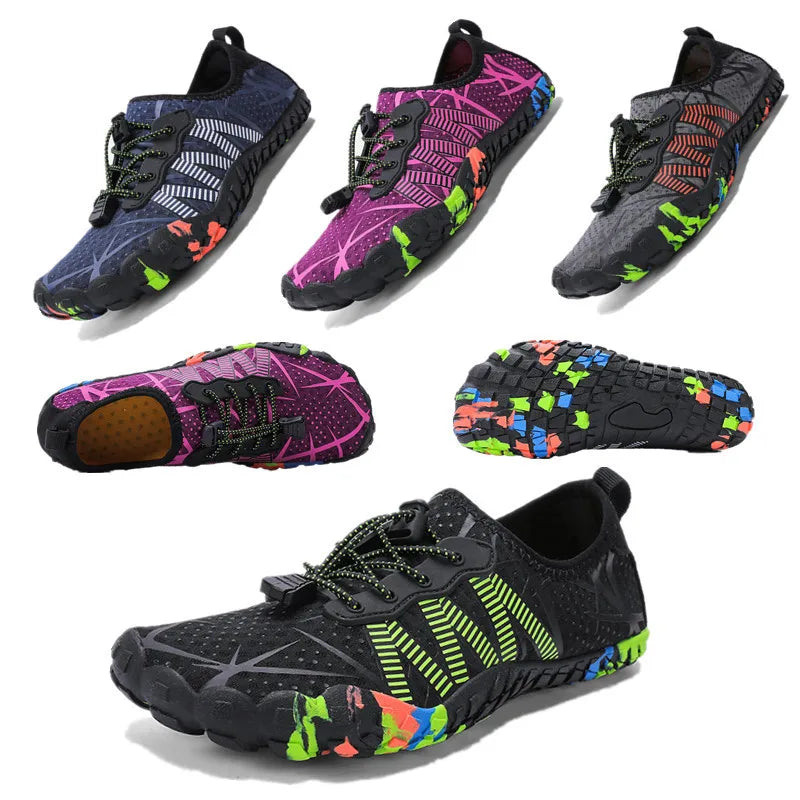 Water Shoes – Quick-Dry Five-Finger Swim & Beach Shoes