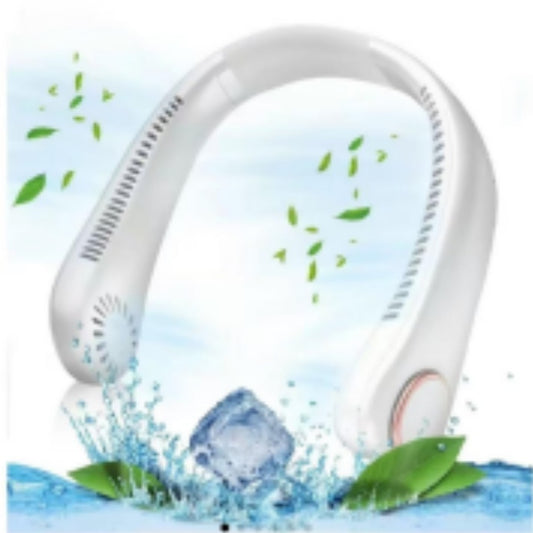 Portable Neck Fan – USB Rechargeable Bladeless Fan