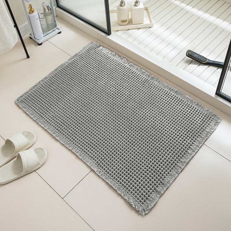 Absorbent Non-slip Bathroom Floor Easy To Clean Carpet