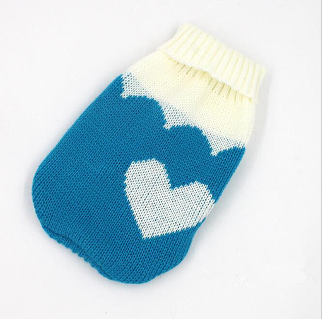 Manufacturers Selling Dog Clothes Pet Dogsweater Sweater Knitted Winter Clothes Teddy Bichon Puppy