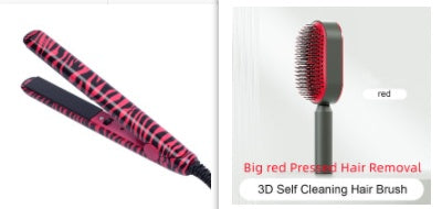 Self-Cleaning Hair Brush – Anti-Static Scalp Massage Comb