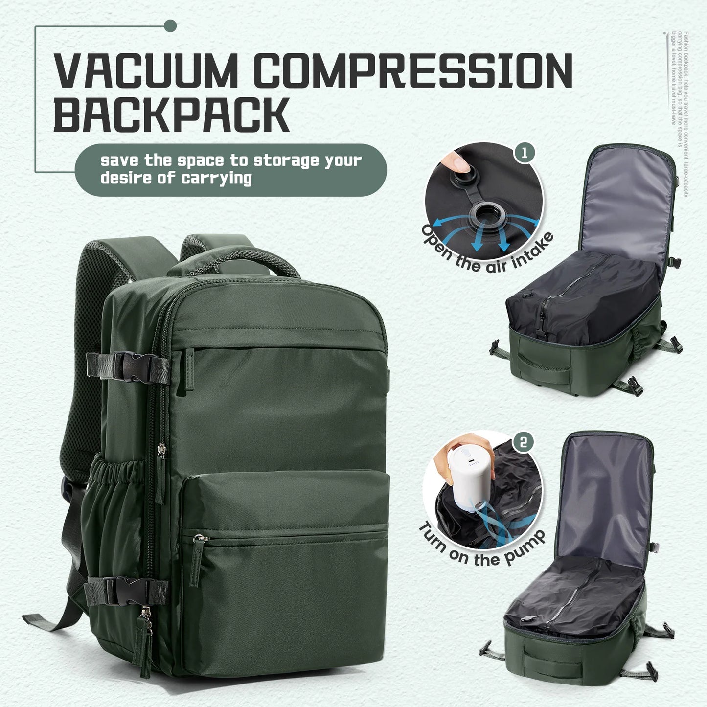 Compression Travel Backpack