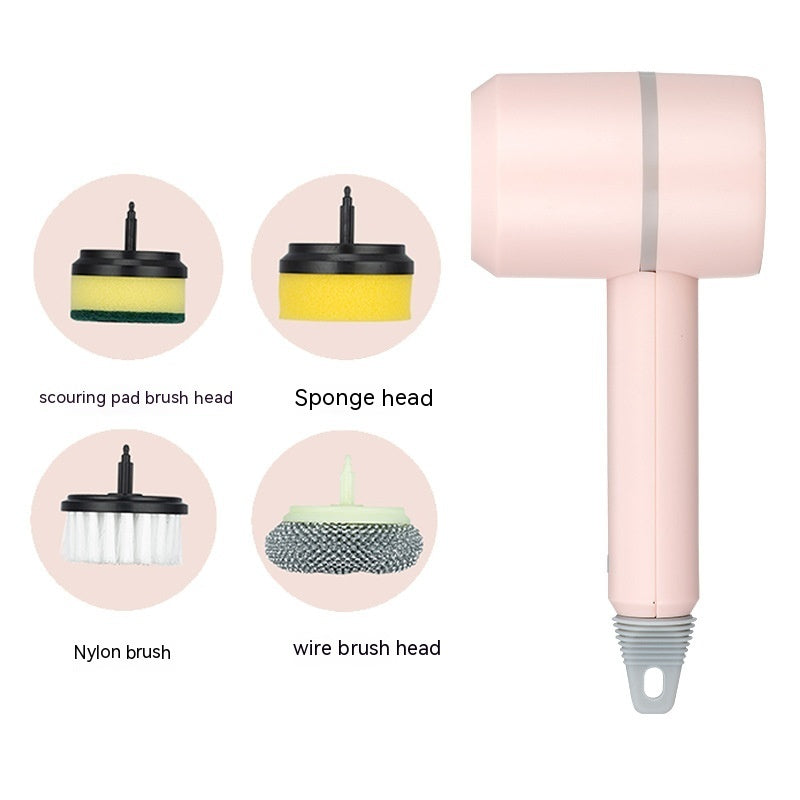 Electric Cleaning Brush – Wireless Rechargeable Scrubber