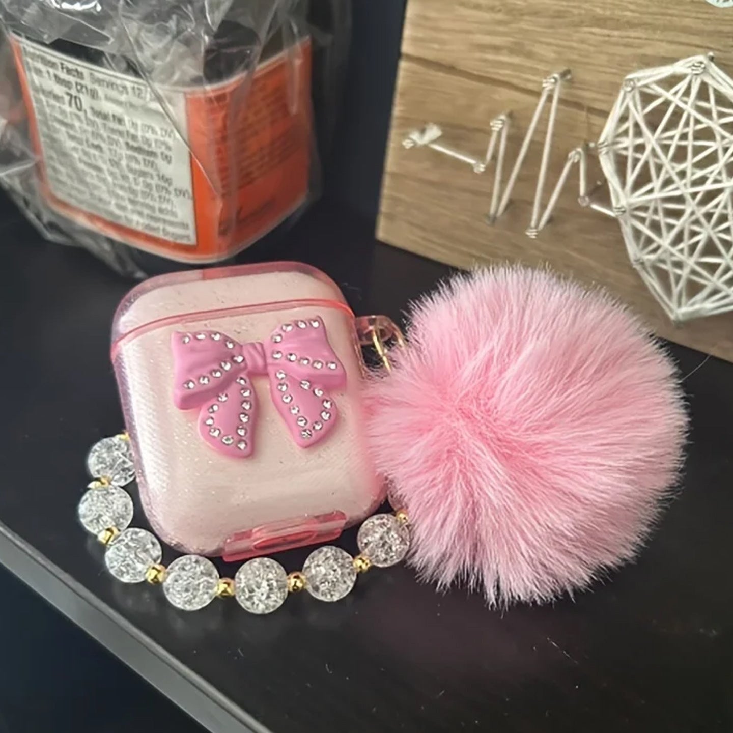 Diamond Bow For AirPods 23 Generation Bluetooth Headset