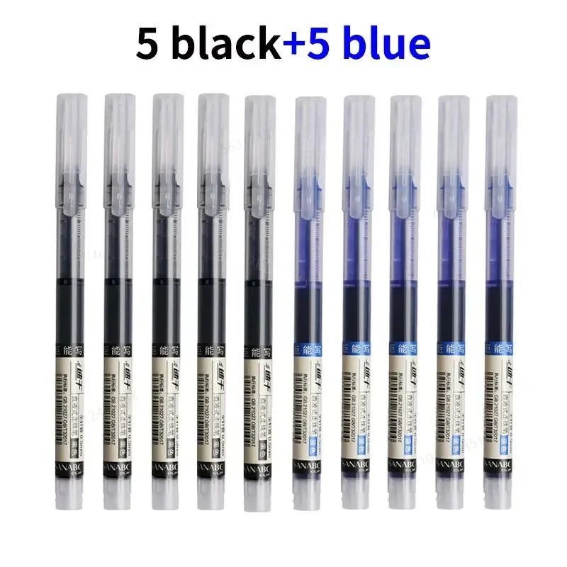 Gel Ink Pens Set – 10pcs Fine Point Writing Pens