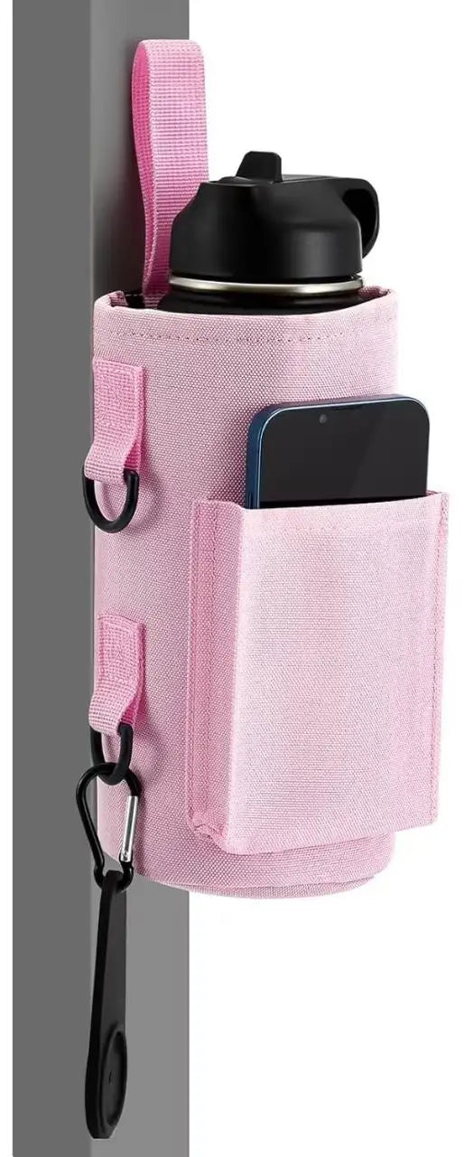 Magnetic Water Bottle Holder – Gym Bottle Sleeve with Built-In Magnet