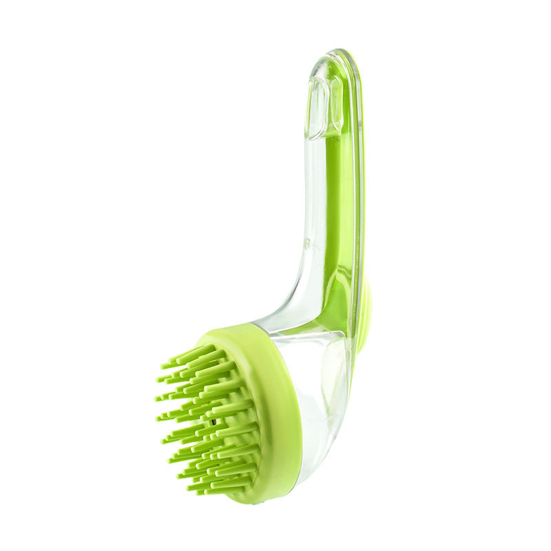 Pet Bath Brush – Long Handle Grooming Brush for Dogs & Cats