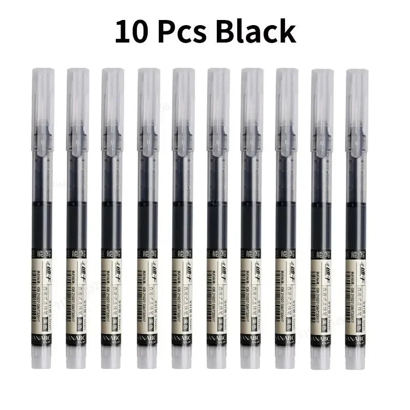 Gel Ink Pens Set – 10pcs Fine Point Writing Pens
