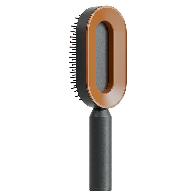 Self-Cleaning Hair Brush – Anti-Static Scalp Massage Comb