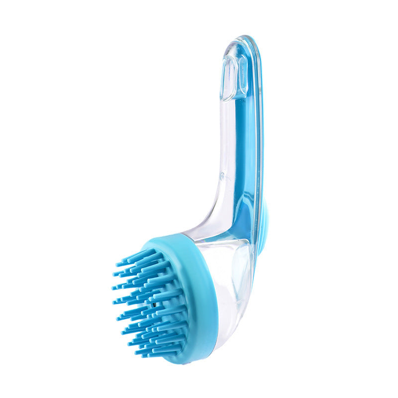 Pet Bath Brush – Long Handle Grooming Brush for Dogs & Cats