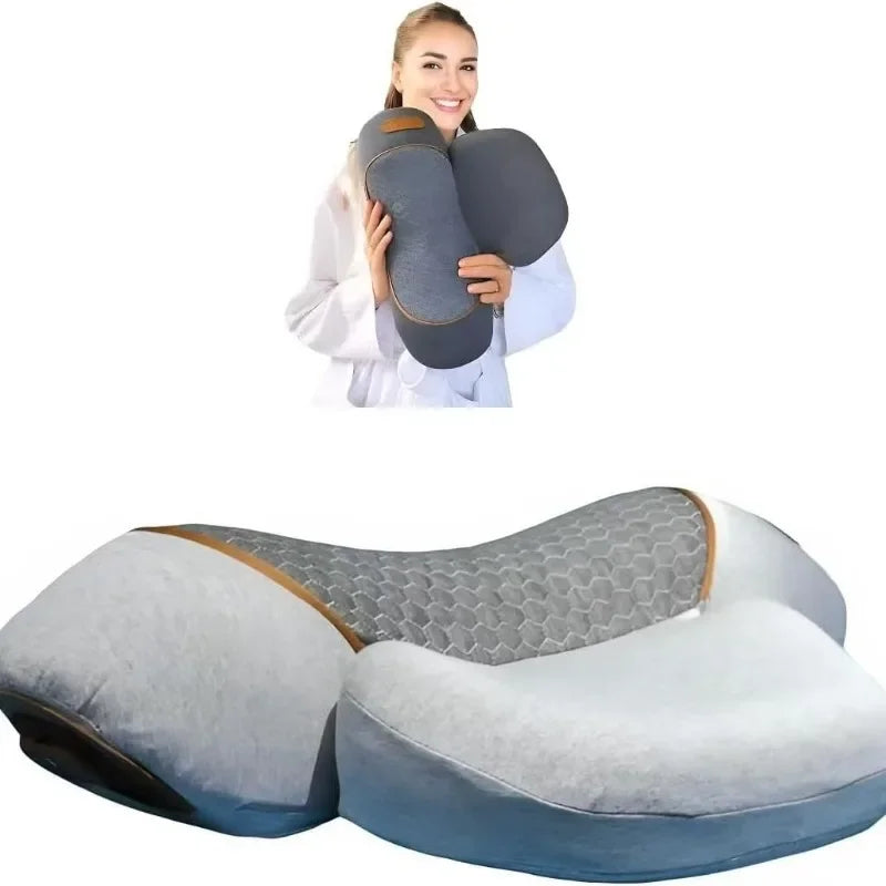 3-in-1 Neck Massager Pillow – Heat, Vibration & Support