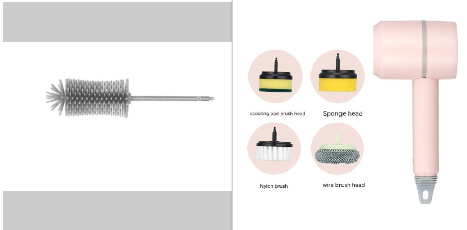 Electric Cleaning Brush – Wireless Rechargeable Scrubber