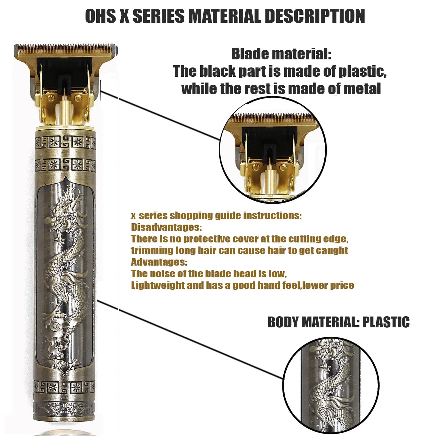 T9 Hair Clipper – 0mm Barber Trimmer for Men