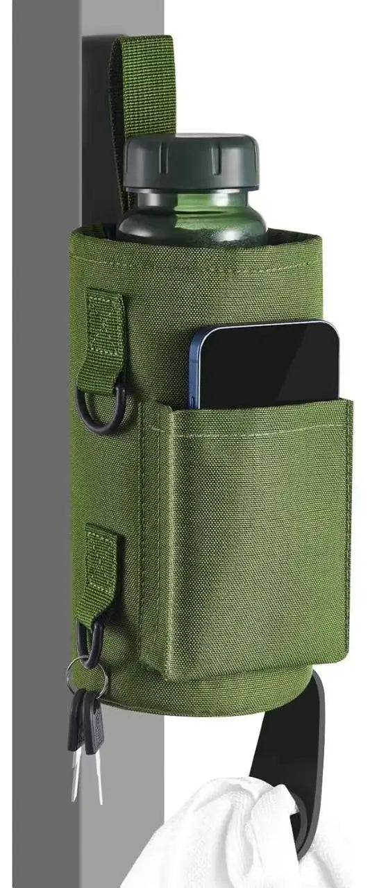 Magnetic Water Bottle Holder – Gym Bottle Sleeve with Built-In Magnet