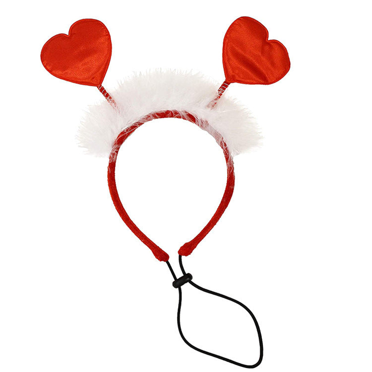 Valentine’s Day Pet Accessories – Dog Scarf & Hairband