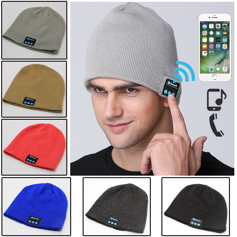 Wireless Bluetooth Music Beanie – Outdoor Knitted Hat