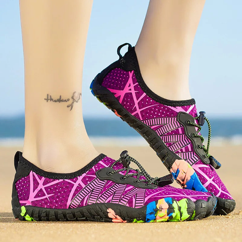 Water Shoes – Quick-Dry Five-Finger Swim & Beach Shoes