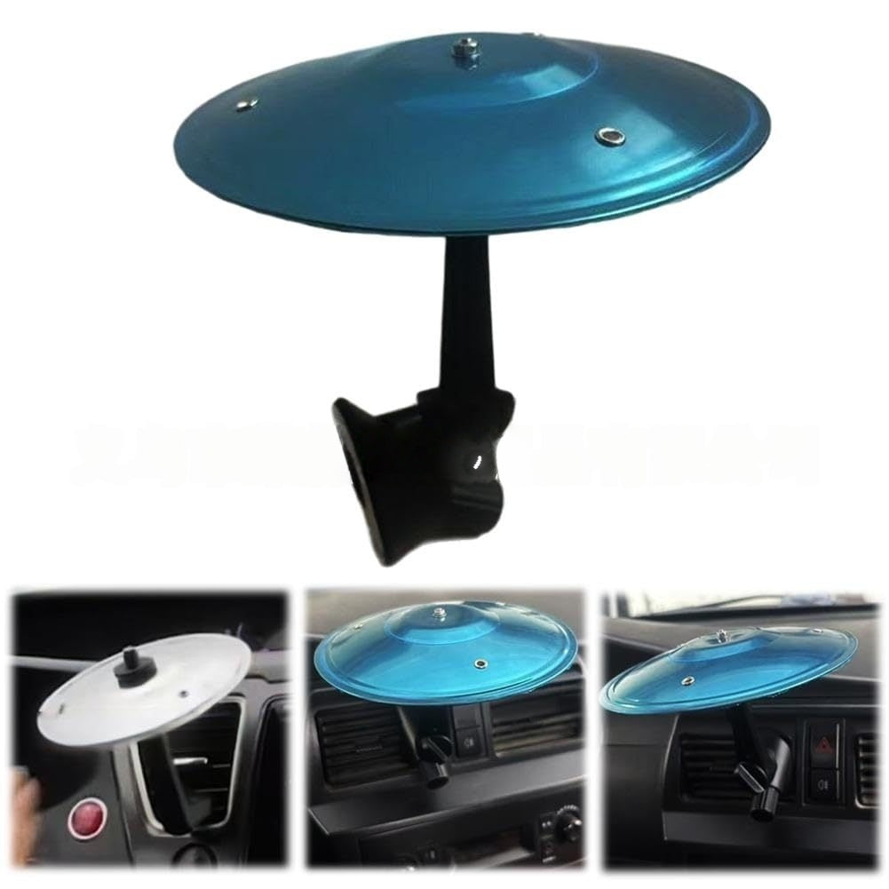 Car Dashboard Drum Toy – Mini Cymbal Car Accessory