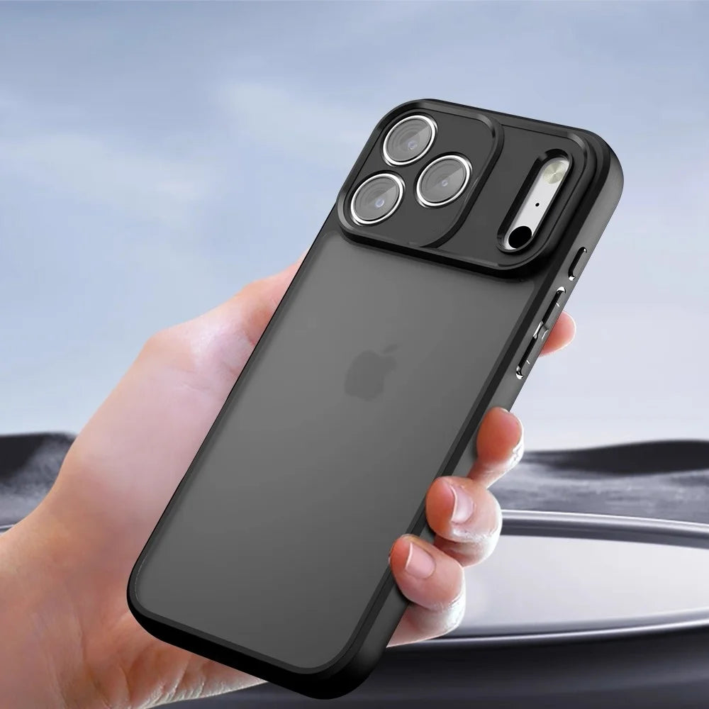 iPhone 17 Pro Case – Matte Frosted Shockproof Cover