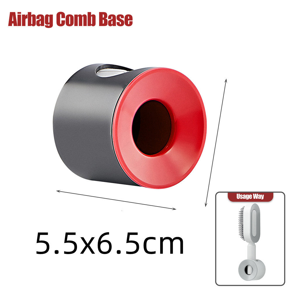 Self-Cleaning Hair Brush – Anti-Static Scalp Massage Comb