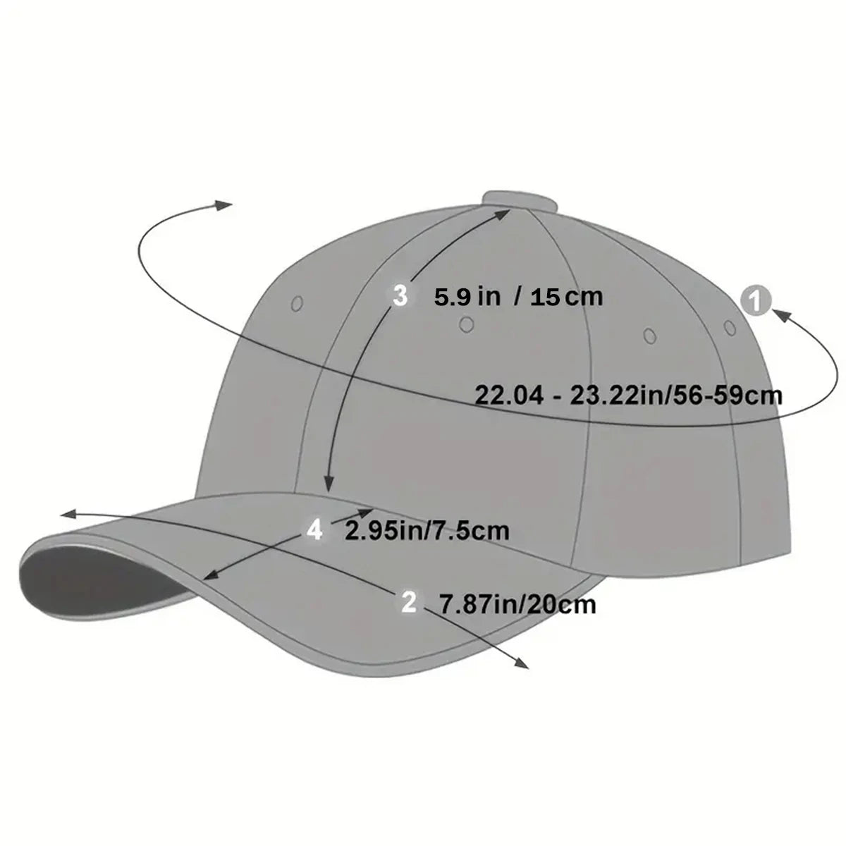 Unisex Letter Geometry Printing Snapback Baseball Caps Spring and Autumn Outdoor Adjustable Casual Hats Sunscreen Hat