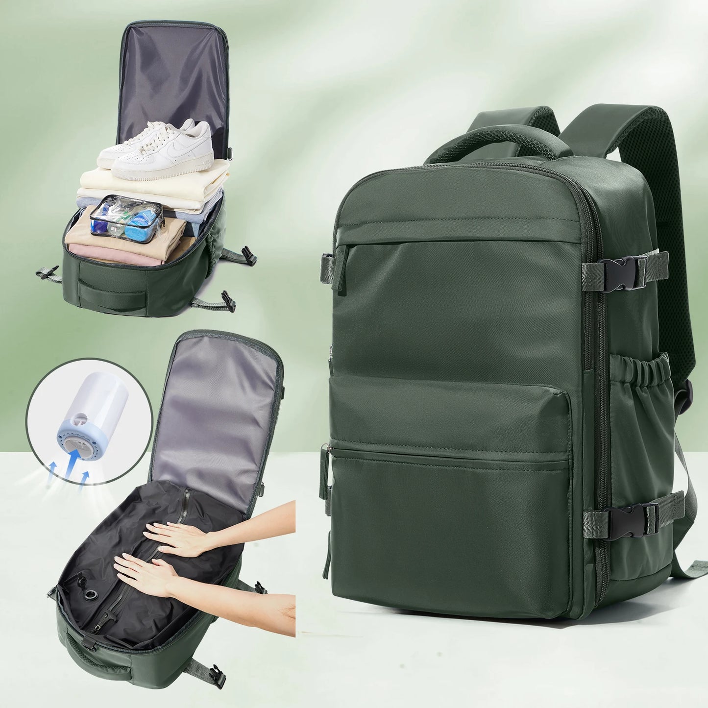 Expandable Travel Backpack