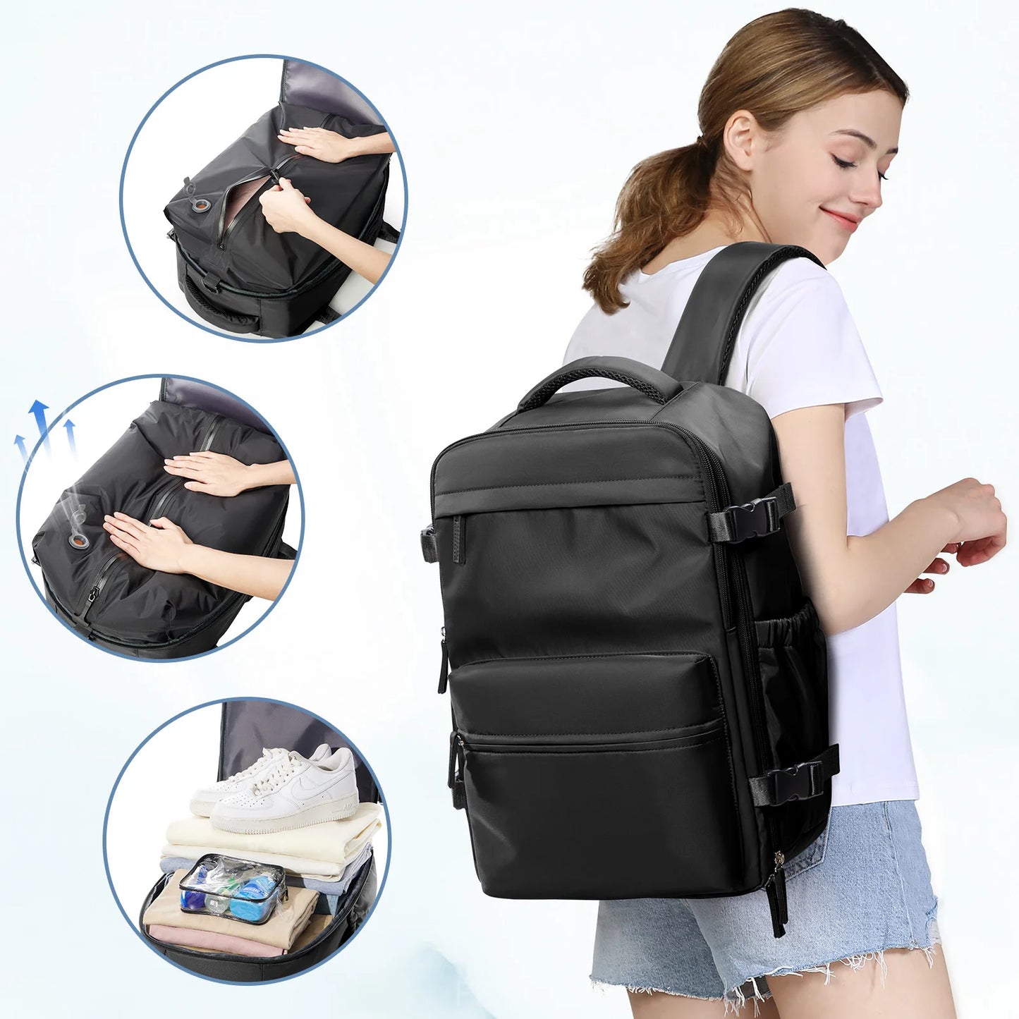 Expandable Travel Backpack
