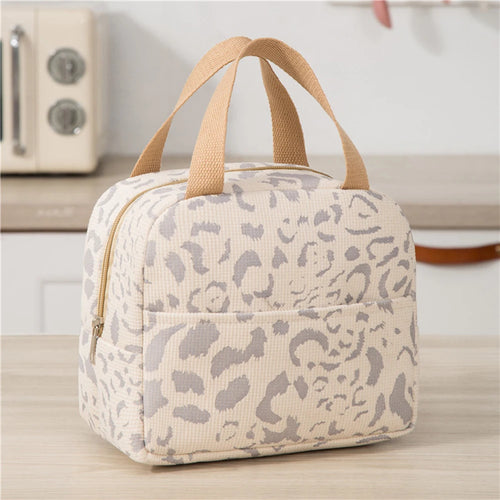 1 Pack of Ink Pattern Insulation Bag, Bento Bag, Lunch Box Bag, Outdoor Travel Ice Pack, Picnic Bag, Lunch Bag