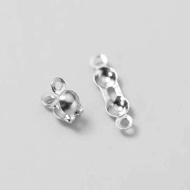 925 Sterling Silver End Beads & Crimp Clasps – 10pcs Jewelry Making Connectors