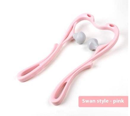 Six-Wheel Neck Massager – Manual Roller Massage Tool
