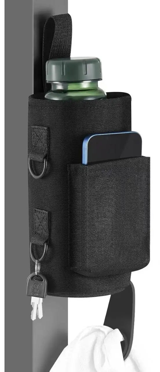 Magnetic Water Bottle Holder – Gym Bottle Sleeve with Built-In Magnet