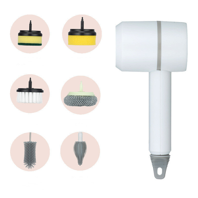 Electric Cleaning Brush – Wireless Rechargeable Scrubber