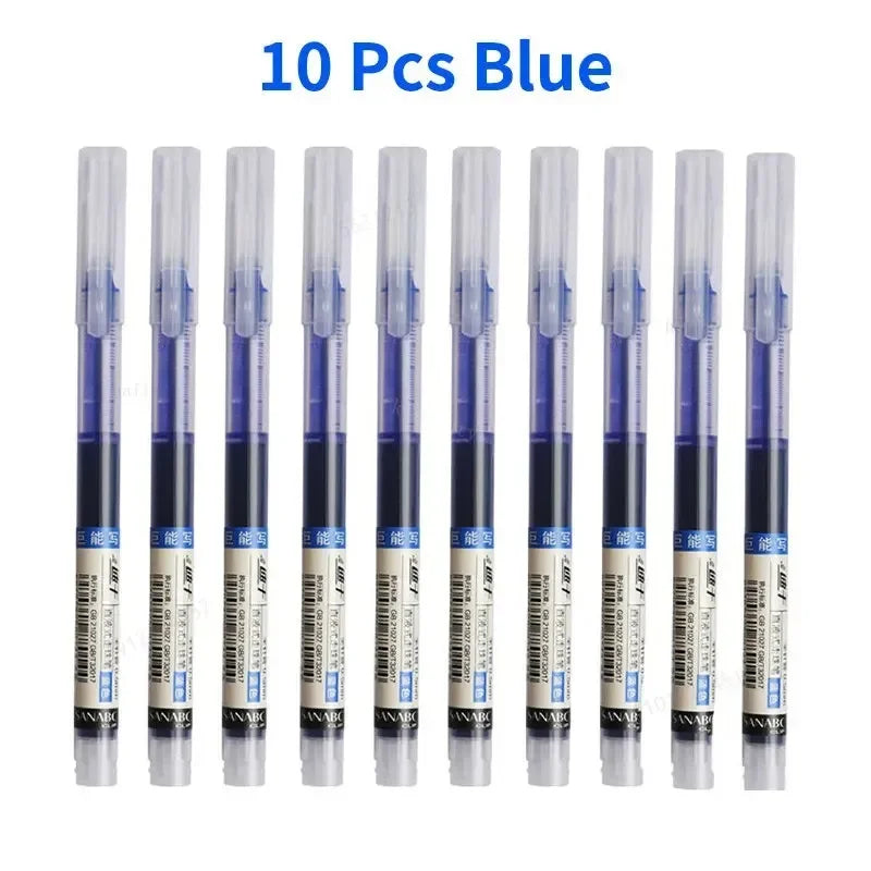 Gel Ink Pens Set – 10pcs Fine Point Writing Pens