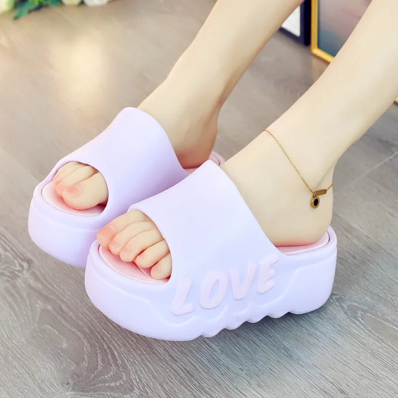 Women’s Platform Slides – 6cm EVA Comfort Sandals