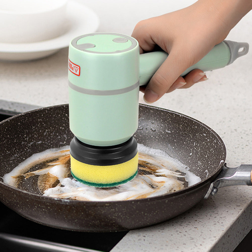 Electric Cleaning Brush – Wireless Rechargeable Scrubber