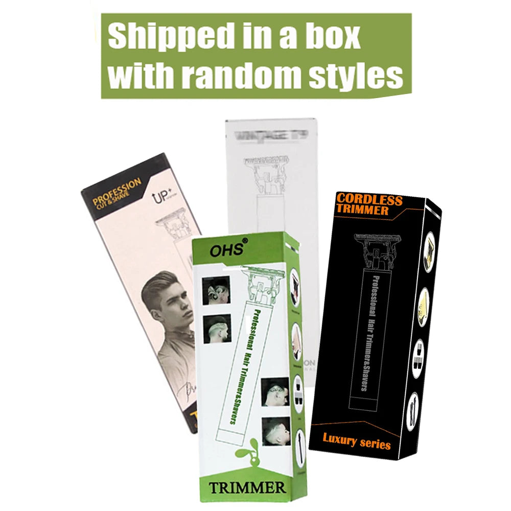 T9 Hair Clipper – 0mm Barber Trimmer for Men