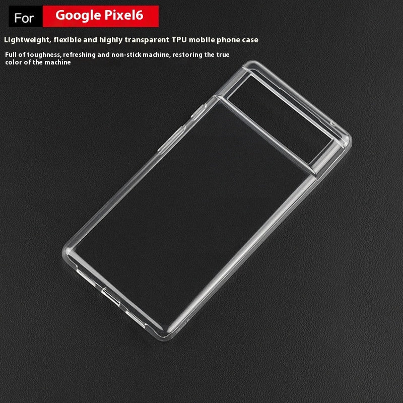 Google Pixel 6 Transparent Phone Case – Slim & Durable