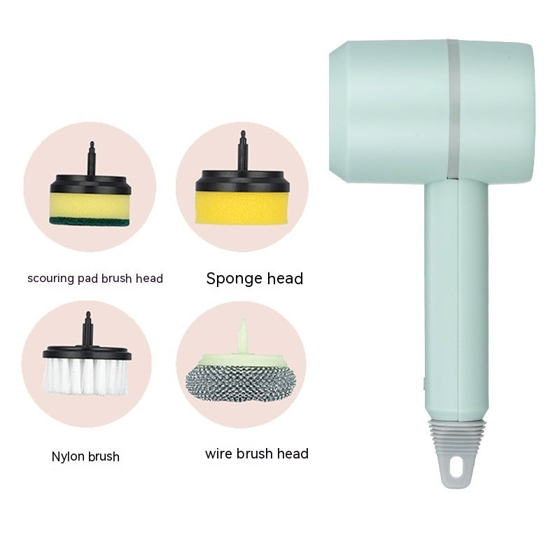 Electric Cleaning Brush – Wireless Rechargeable Scrubber