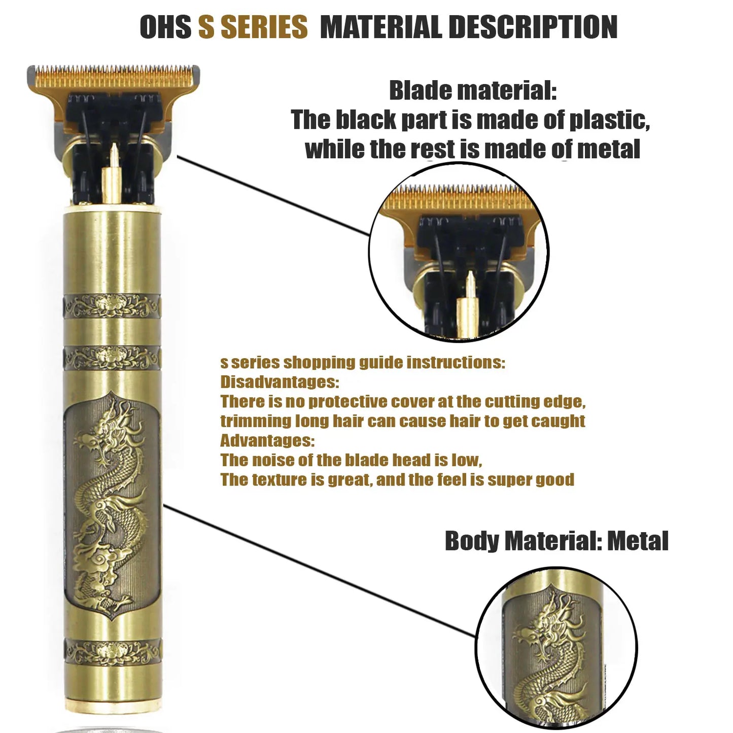 T9 Hair Clipper – 0mm Barber Trimmer for Men