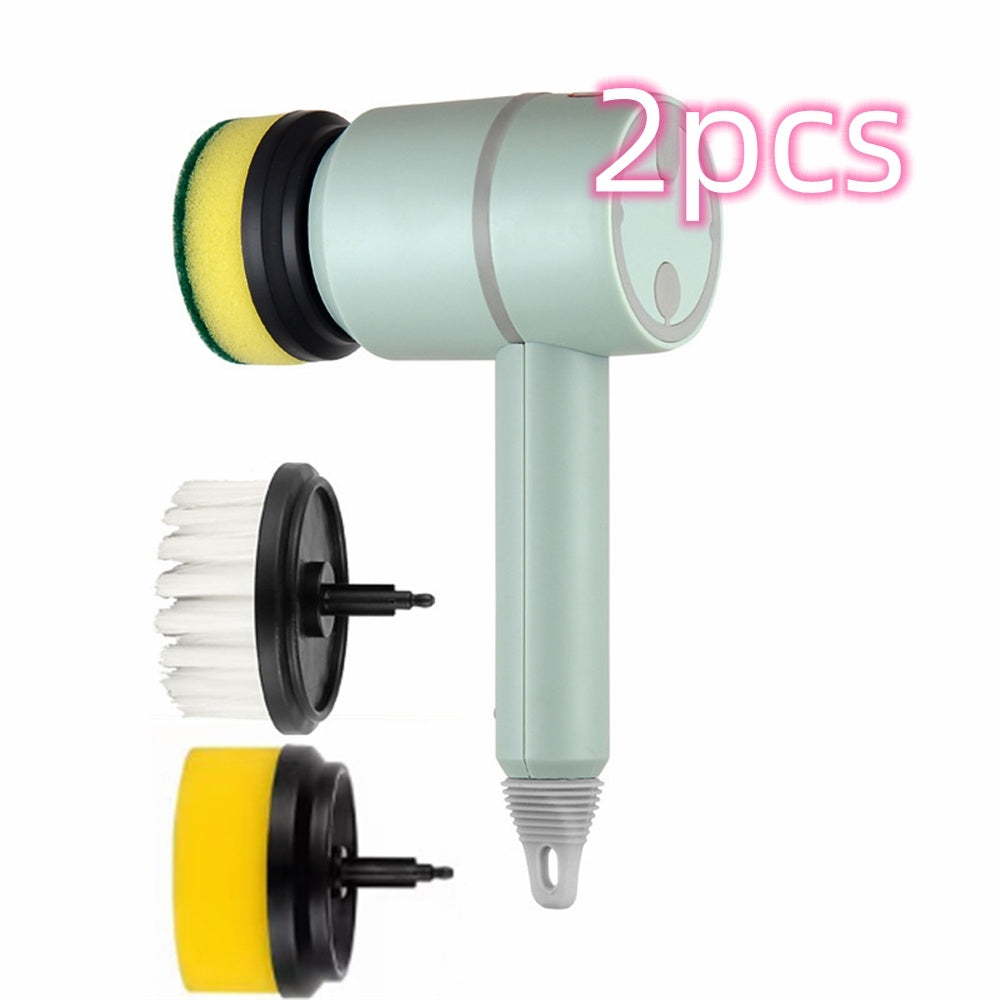 Electric Cleaning Brush – Wireless Rechargeable Scrubber