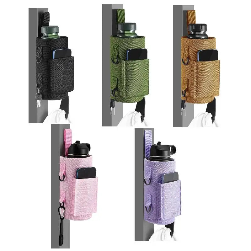 Magnetic Water Bottle Holder – Gym Bottle Sleeve with Built-In Magnet