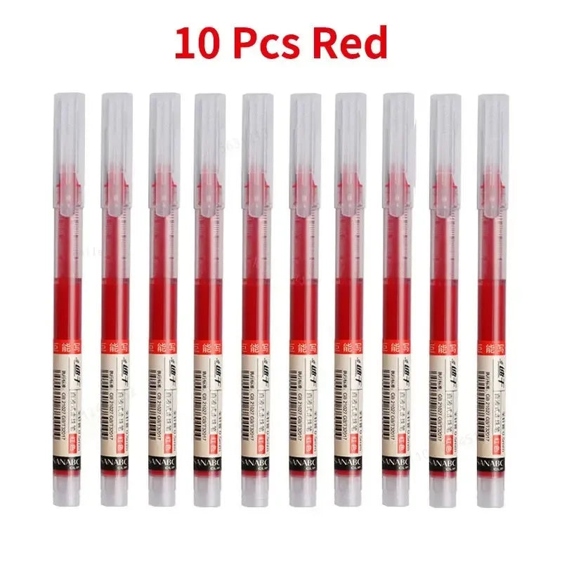 Gel Ink Pens Set – 10pcs Fine Point Writing Pens