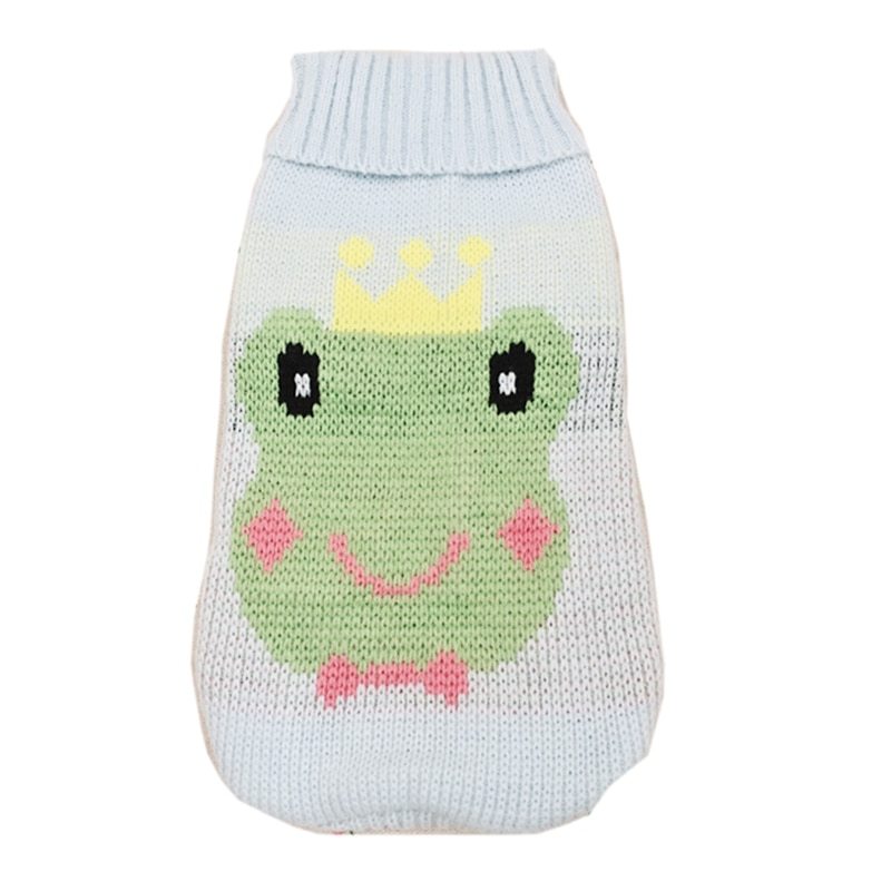 Manufacturers Selling Dog Clothes Pet Dogsweater Sweater Knitted Winter Clothes Teddy Bichon Puppy